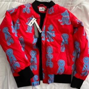 Nununu tribal dancers bomber jacket